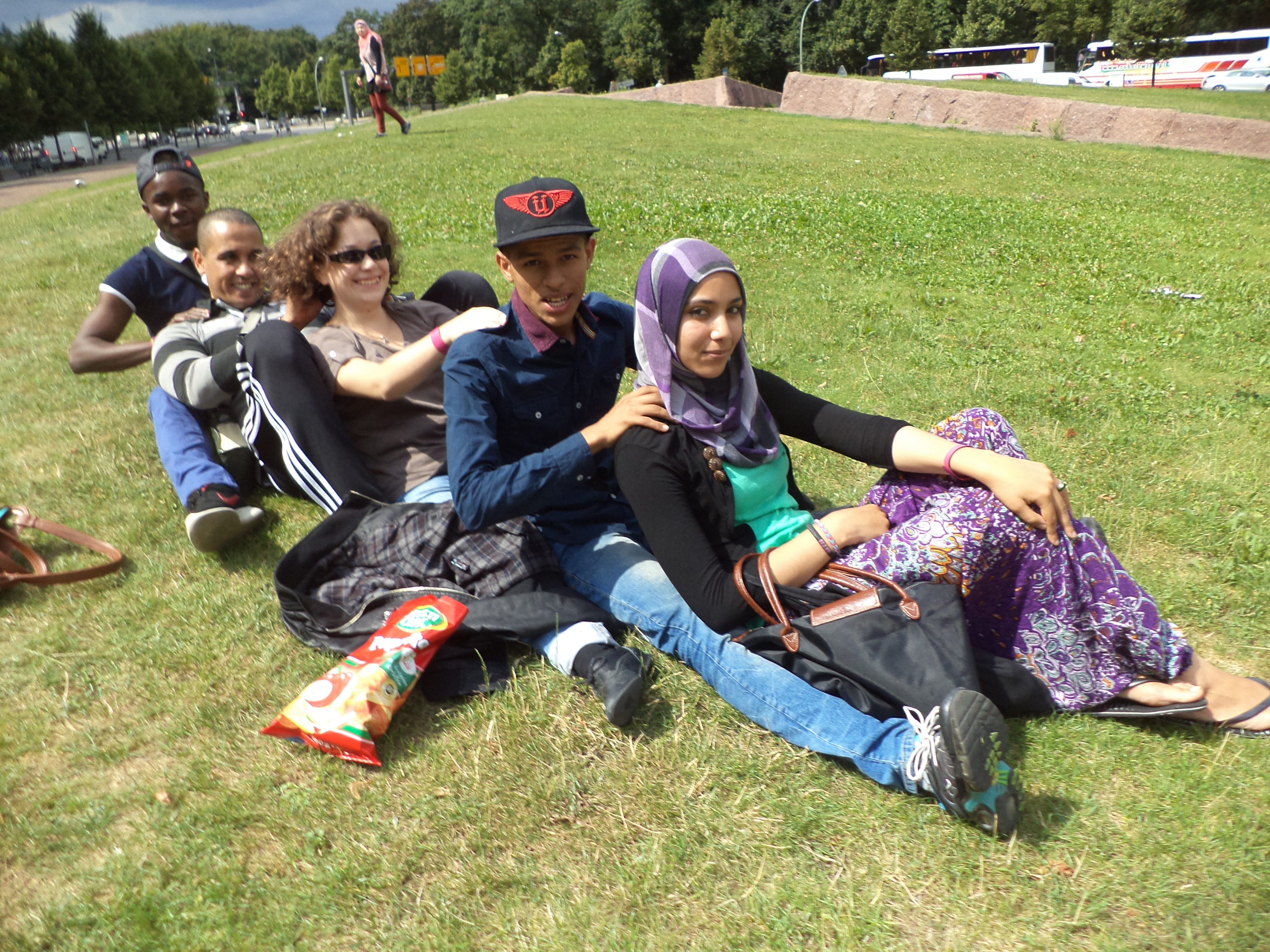 Un des premiers jours: on découvre Berlin /  ici la Potsdamerplatz.