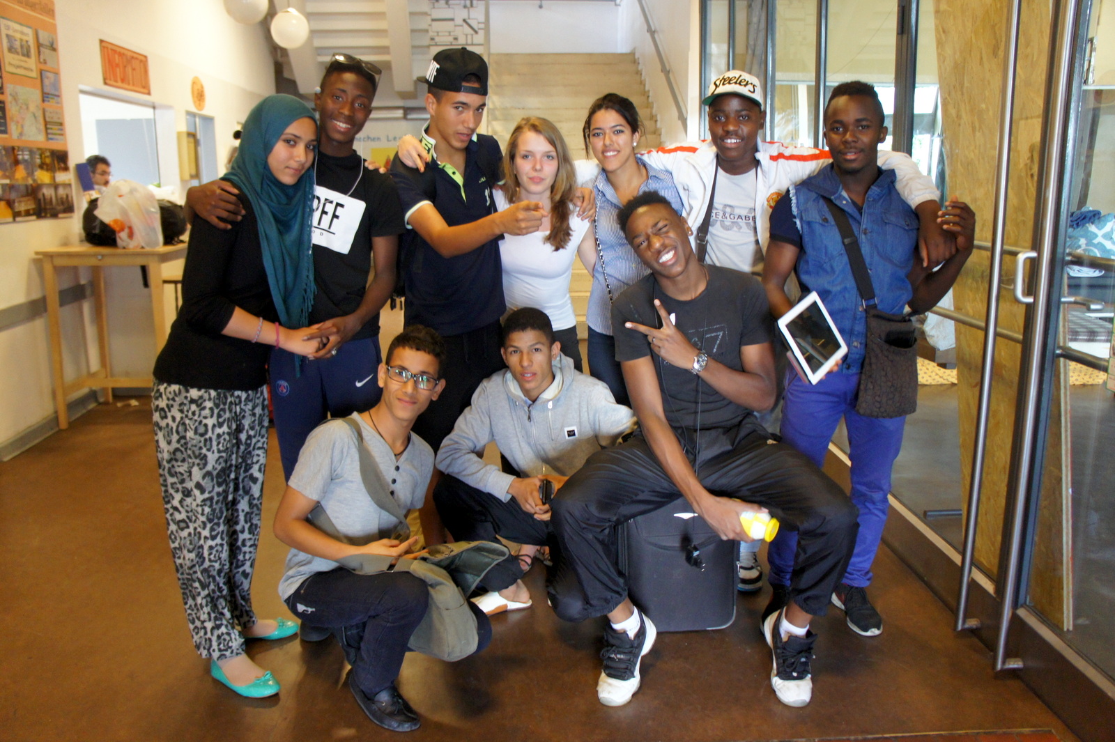 Le départ de Berlin pour se revoir trois jours plus tard à Paris