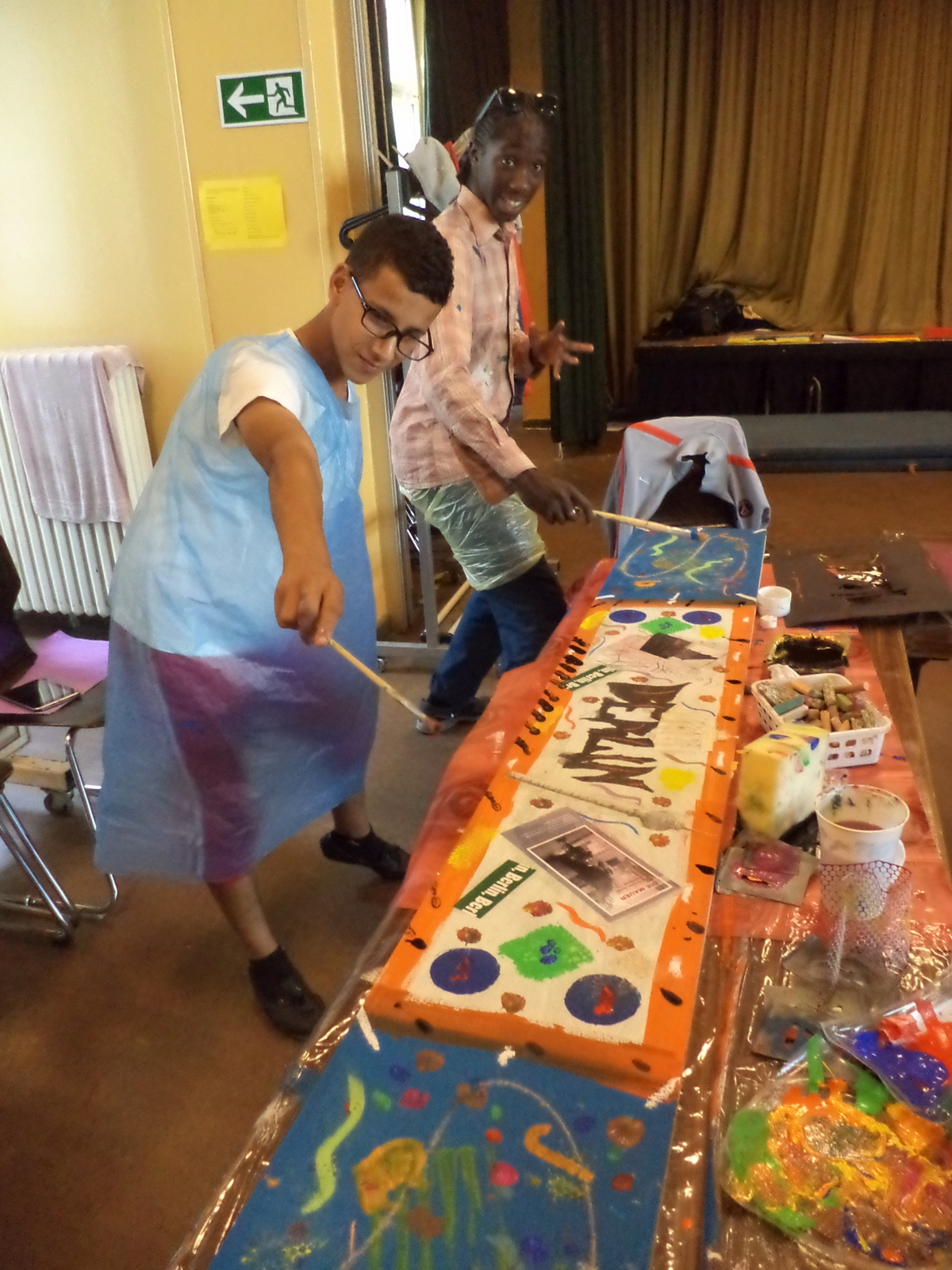 Oeuvre commune de Marwin et de Karim