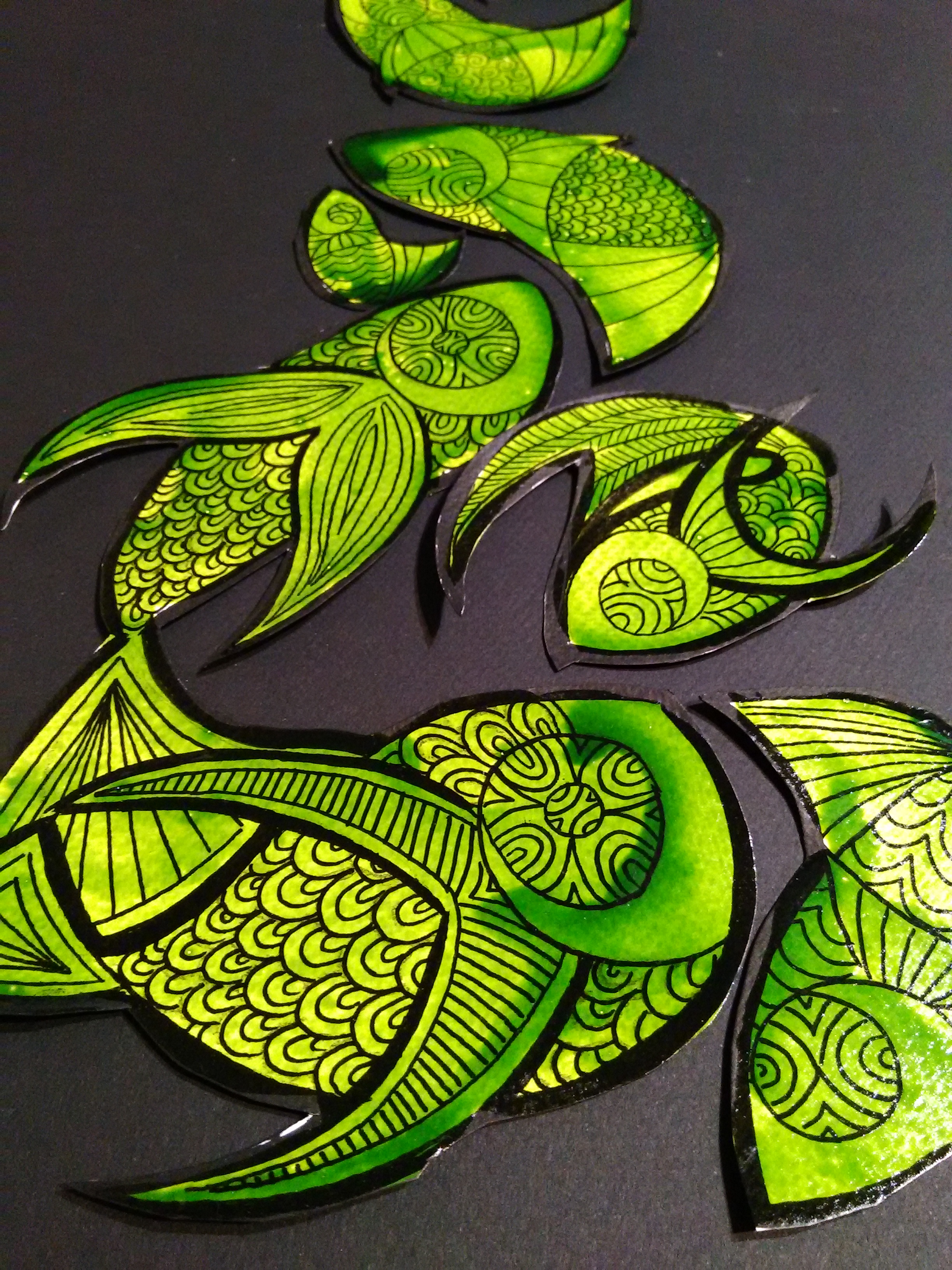 Dancing fish