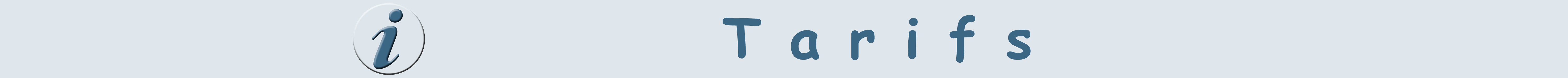 Bande tarifs