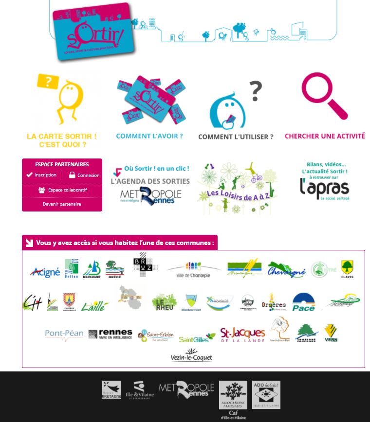 Dispositif Sortir