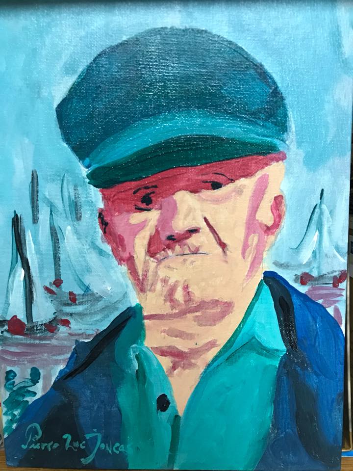 Pecheur peinture painting fisherman 8