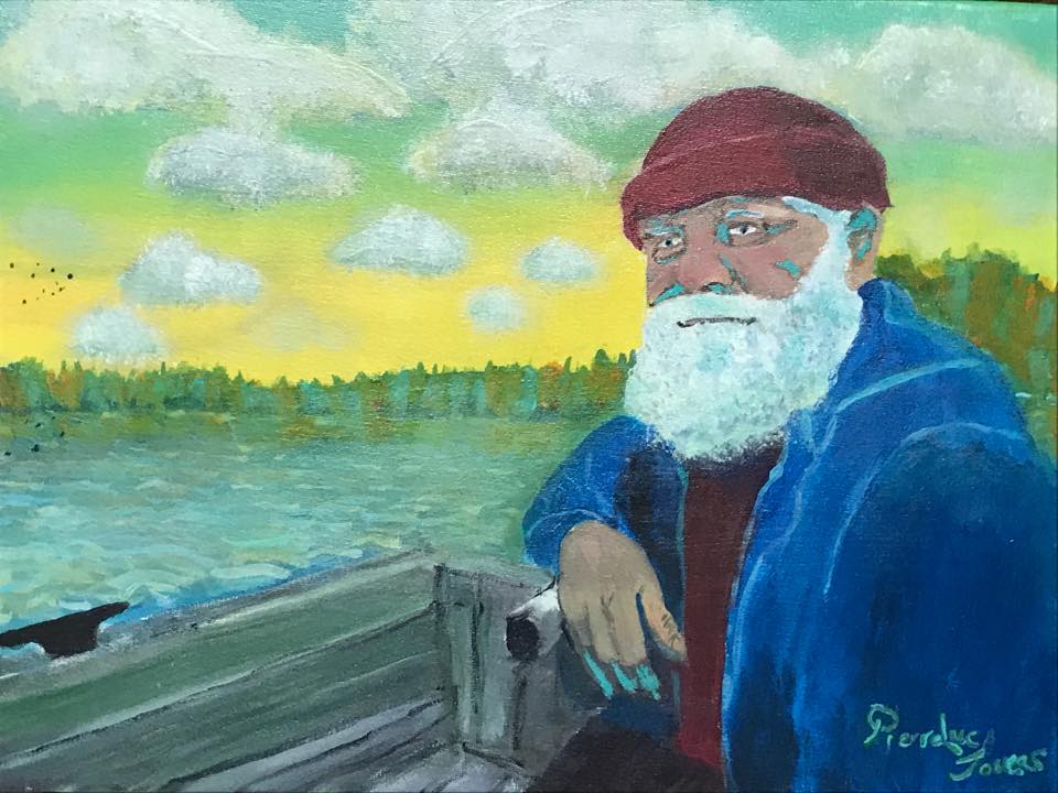 Pecheur peinture painting fisherman 10
