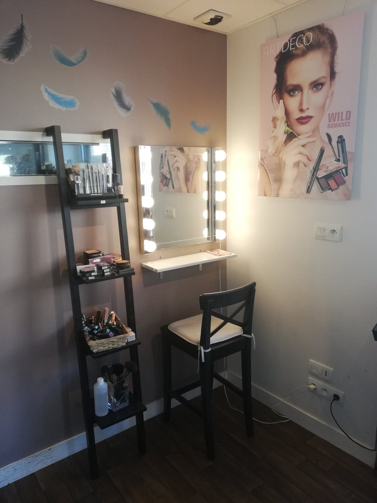 Espace maquillage