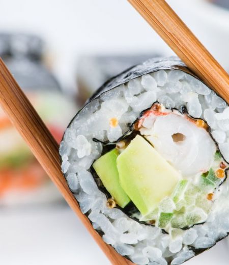 Maki surimi concombre fromage