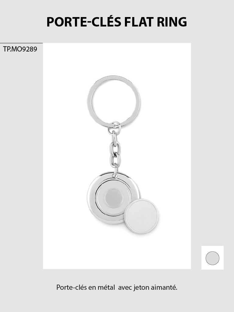 Porte-cle-flat-ring