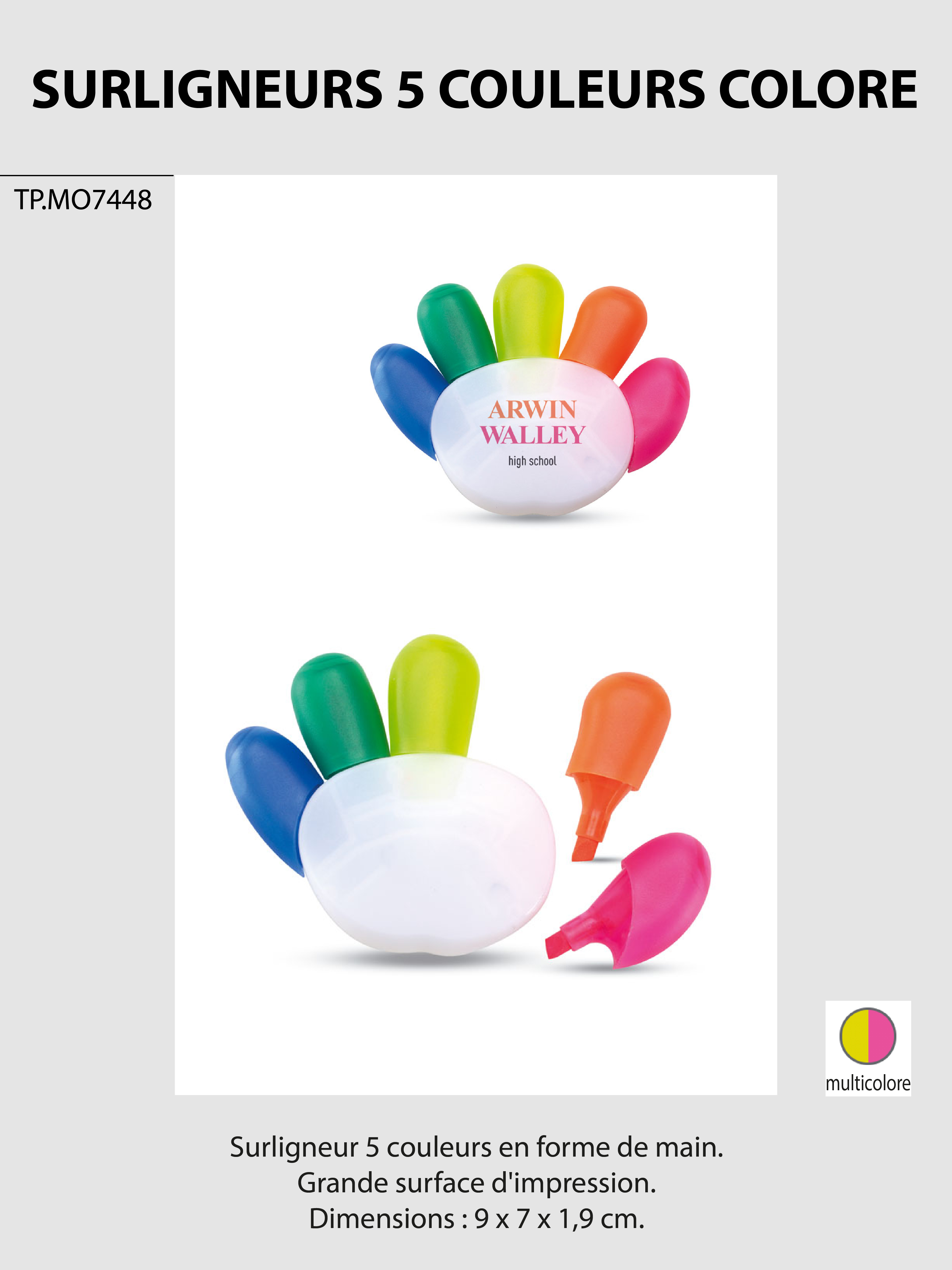 Surligneurs-5-couleurs-COLORE
