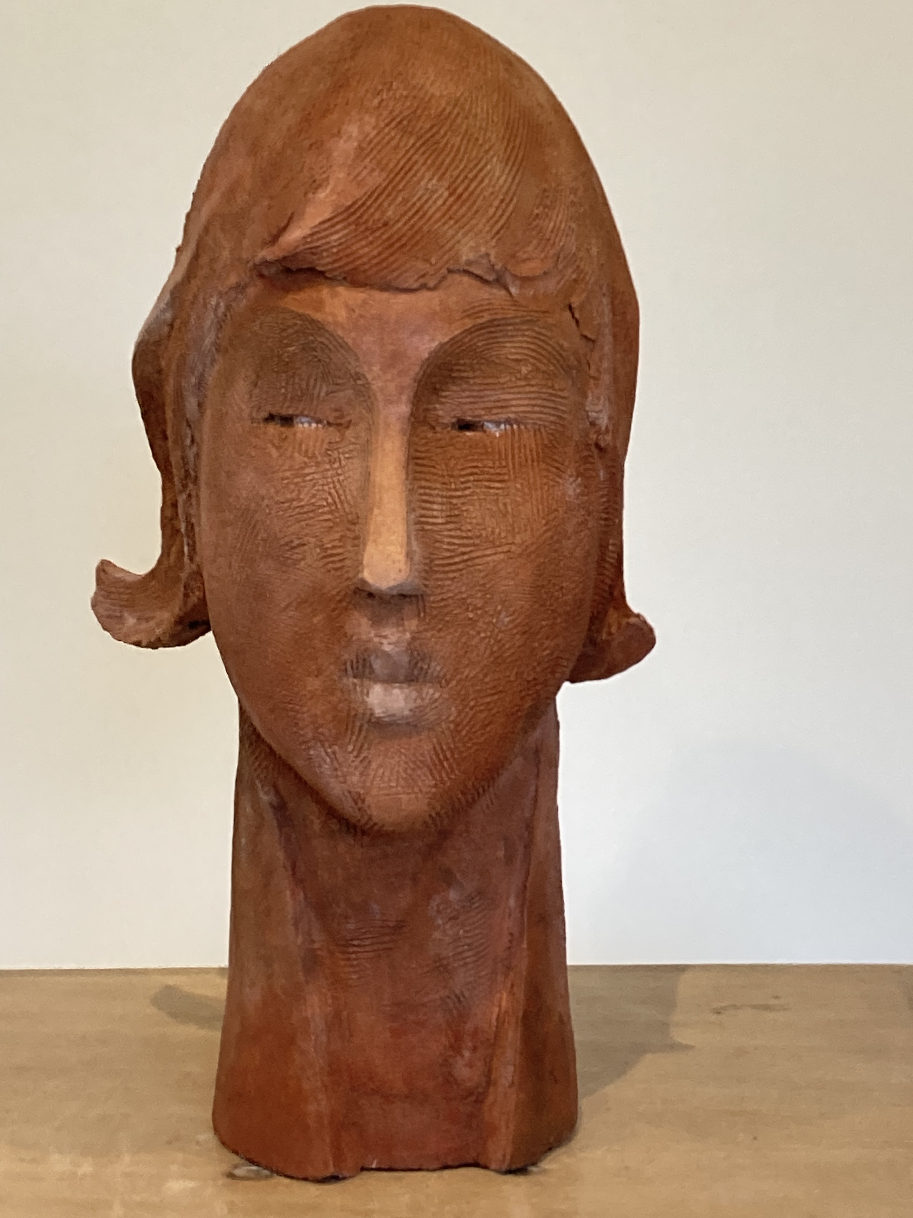 Femme orange