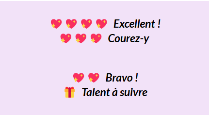 Nos coups Coeurs