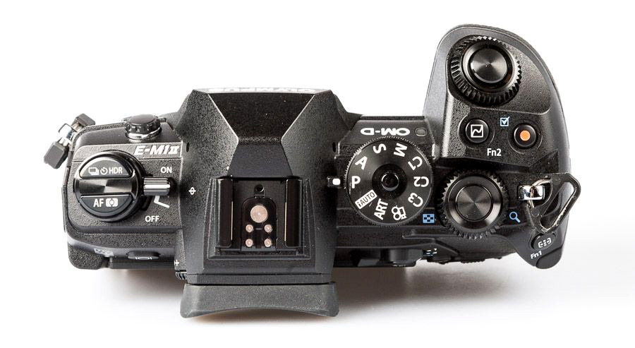 Olympus e m1 ii dessus