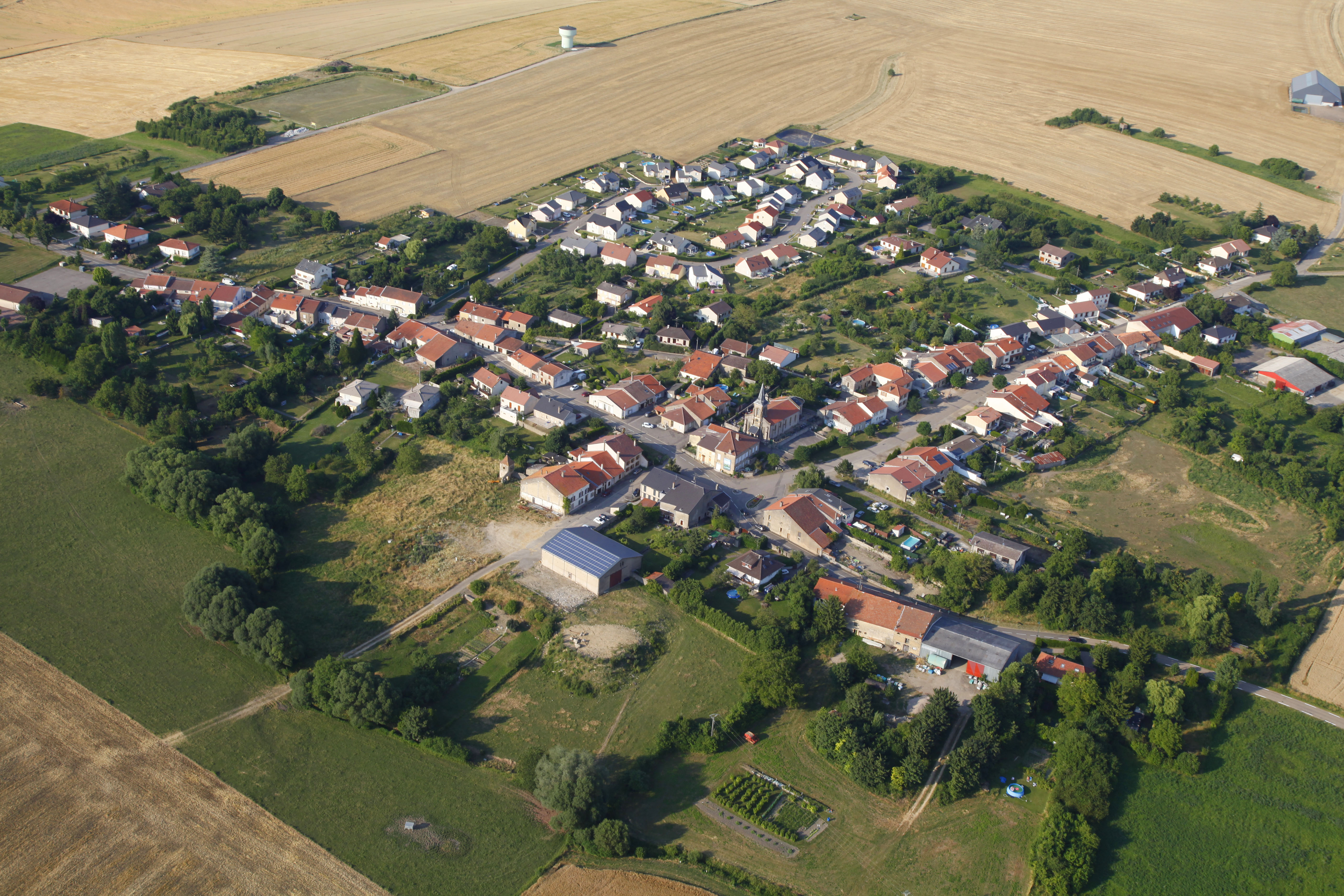 Orny vue ciel