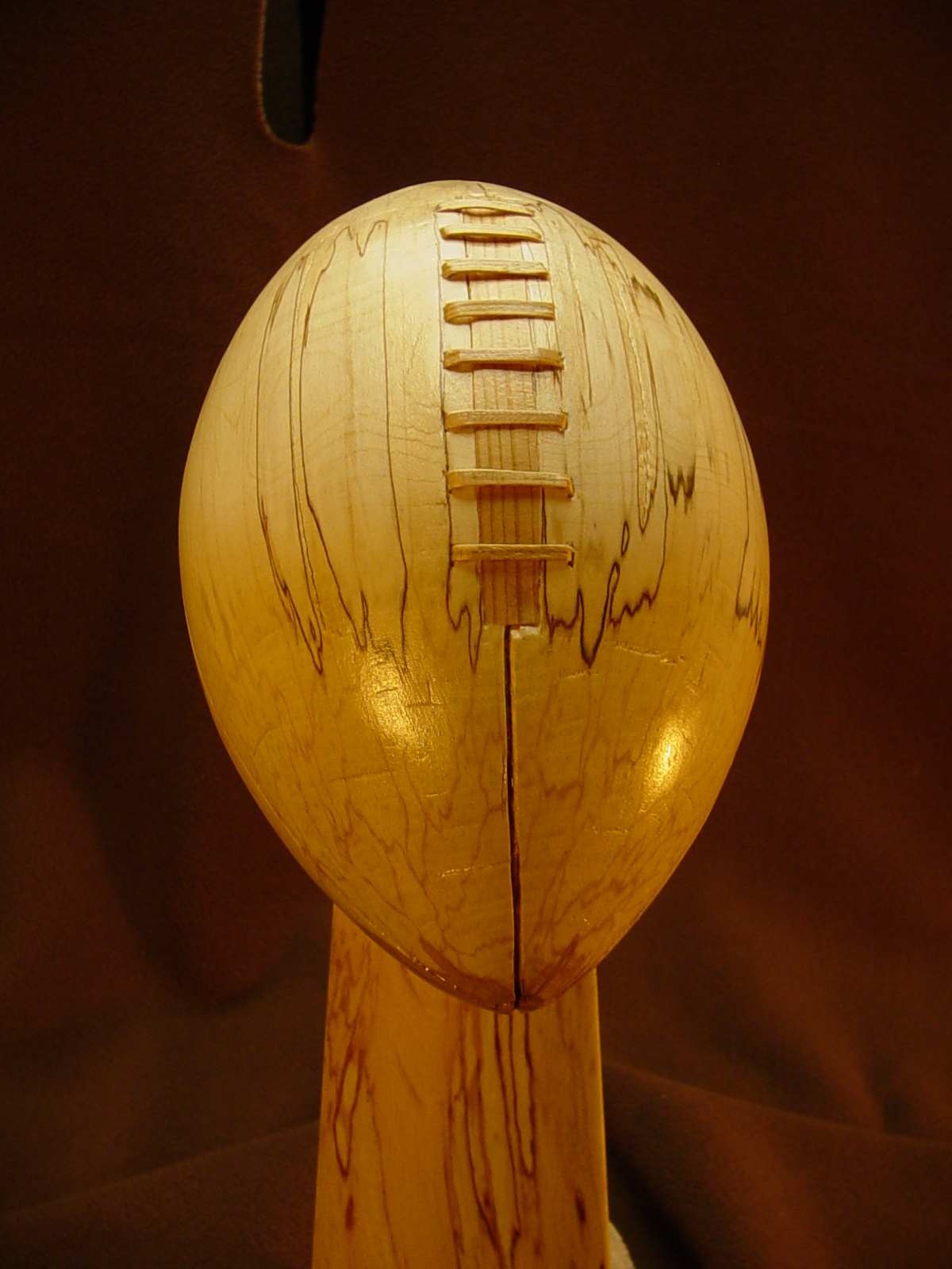 Copie en bois d'un trophée