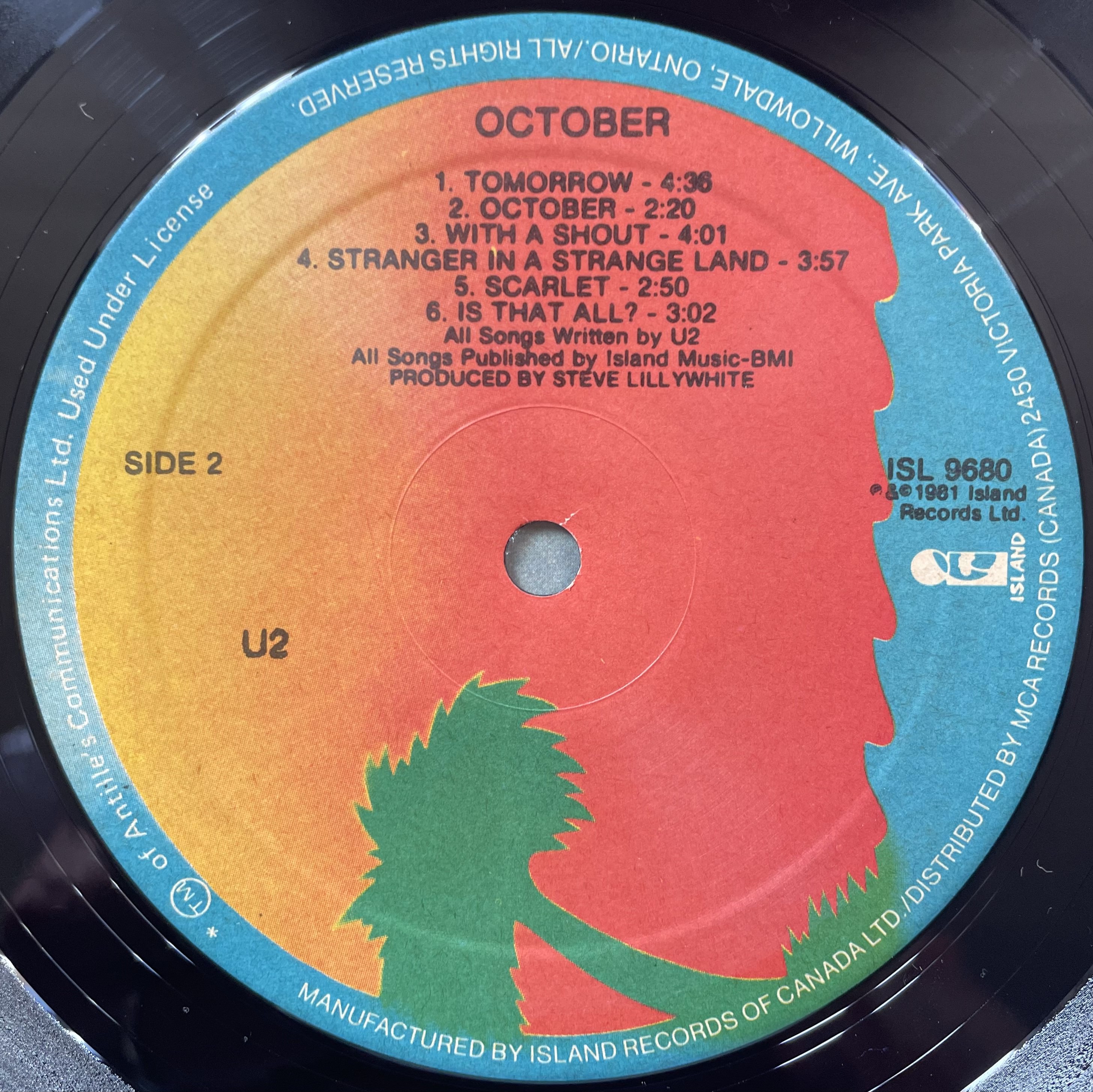 October can isl 9680 b 