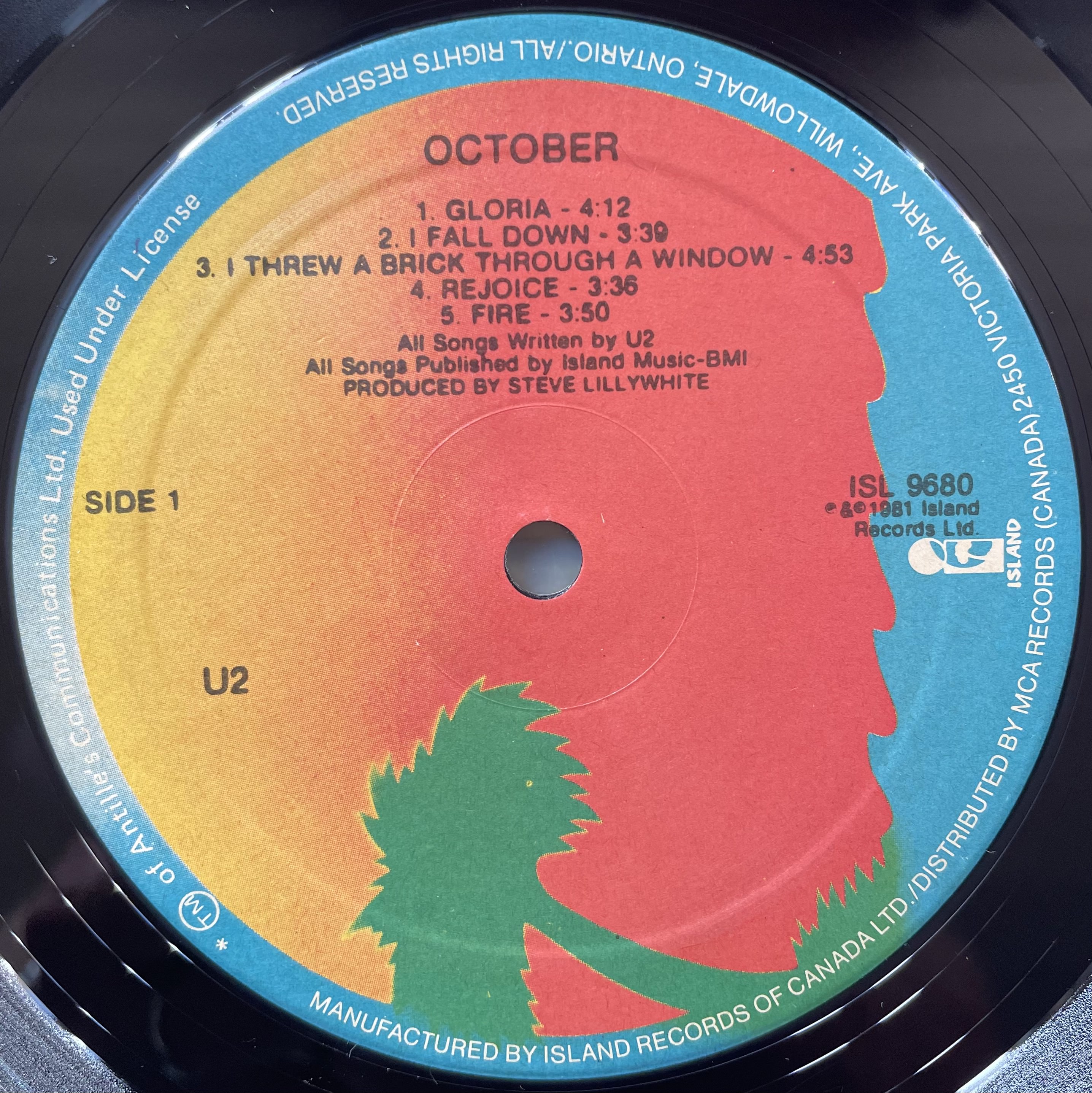 October can isl 9680 a 