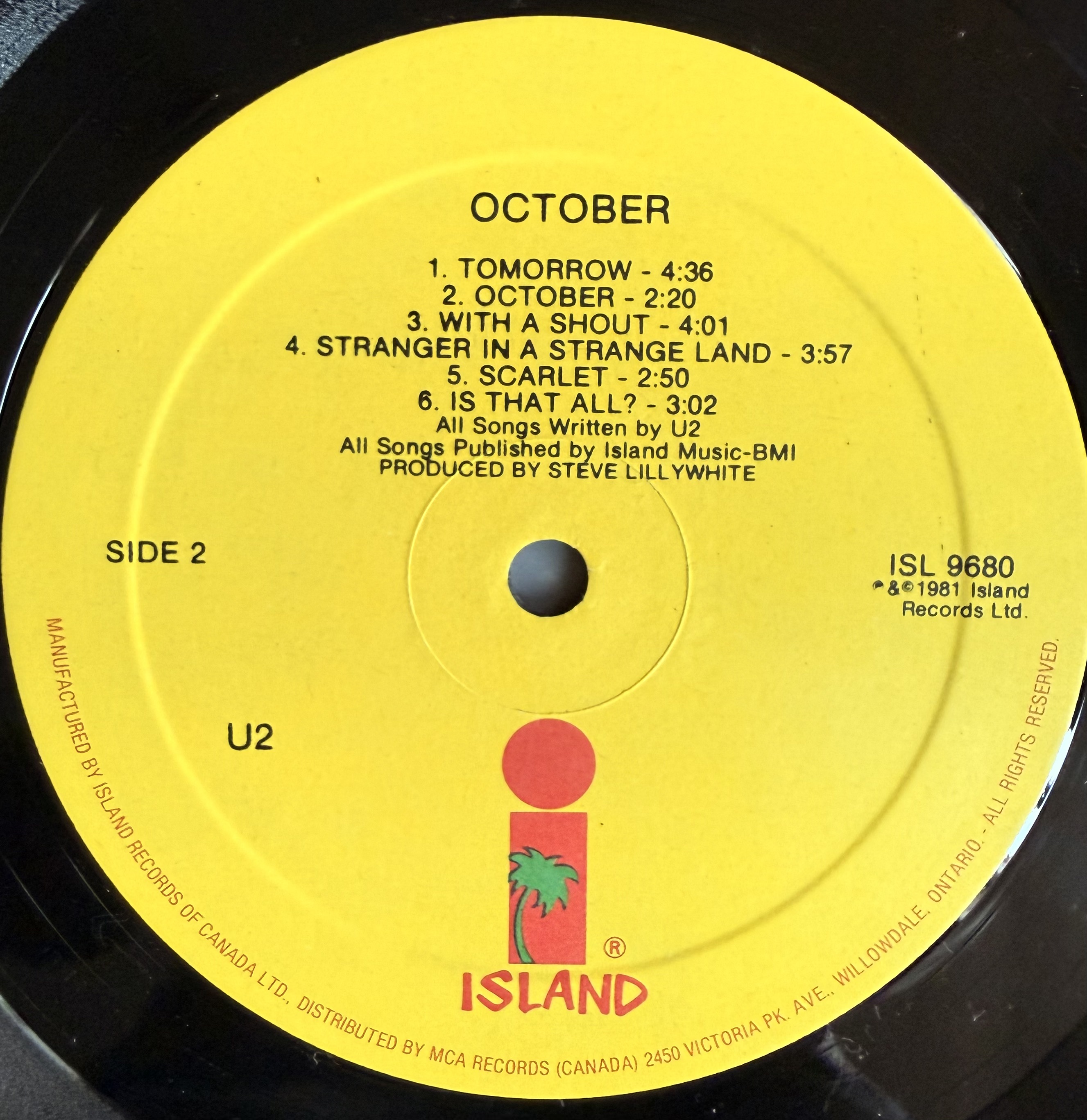 October can isl 9680 b 