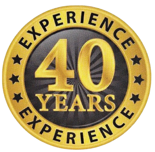 Blason 40 ans experience-detouree