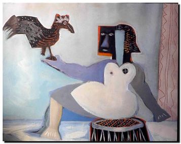 Peinture de l'artiste belge André Vereecken réalisée vers 1981. Schilderij van de Belgische kunstenaar André Vereecken gemaakt circa 1981. - 1981 (circa).39 - DIAPO