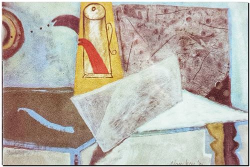 Schilderij van André Vereecken uit 1990.
19