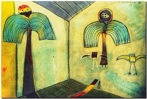 Peinture d'André Vereecken de 1990.
13