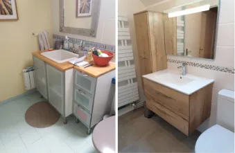 Rénovation salle de bain complet aux Sorinières 44
