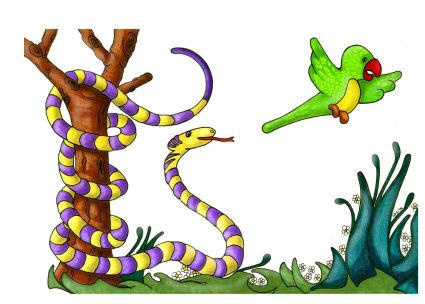 Serpent peroquer c