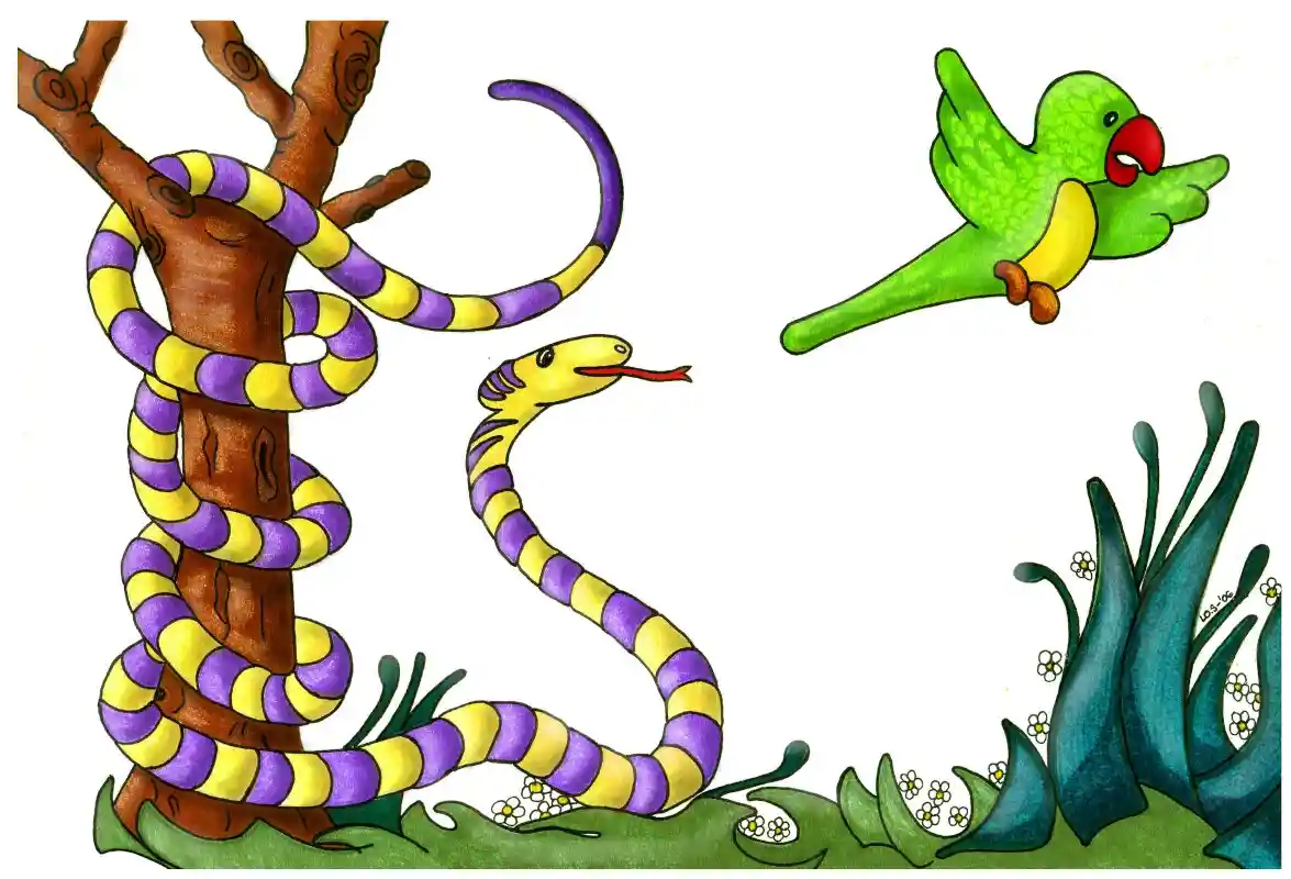 Serpent peroquer c