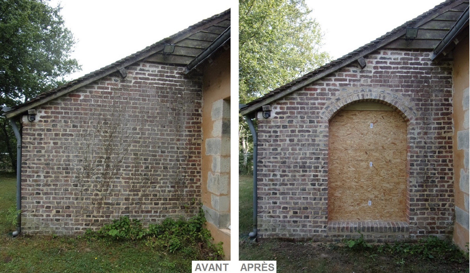 Facade en brique
