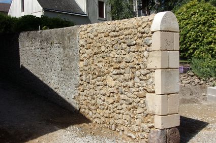 Reparation mur en pierre