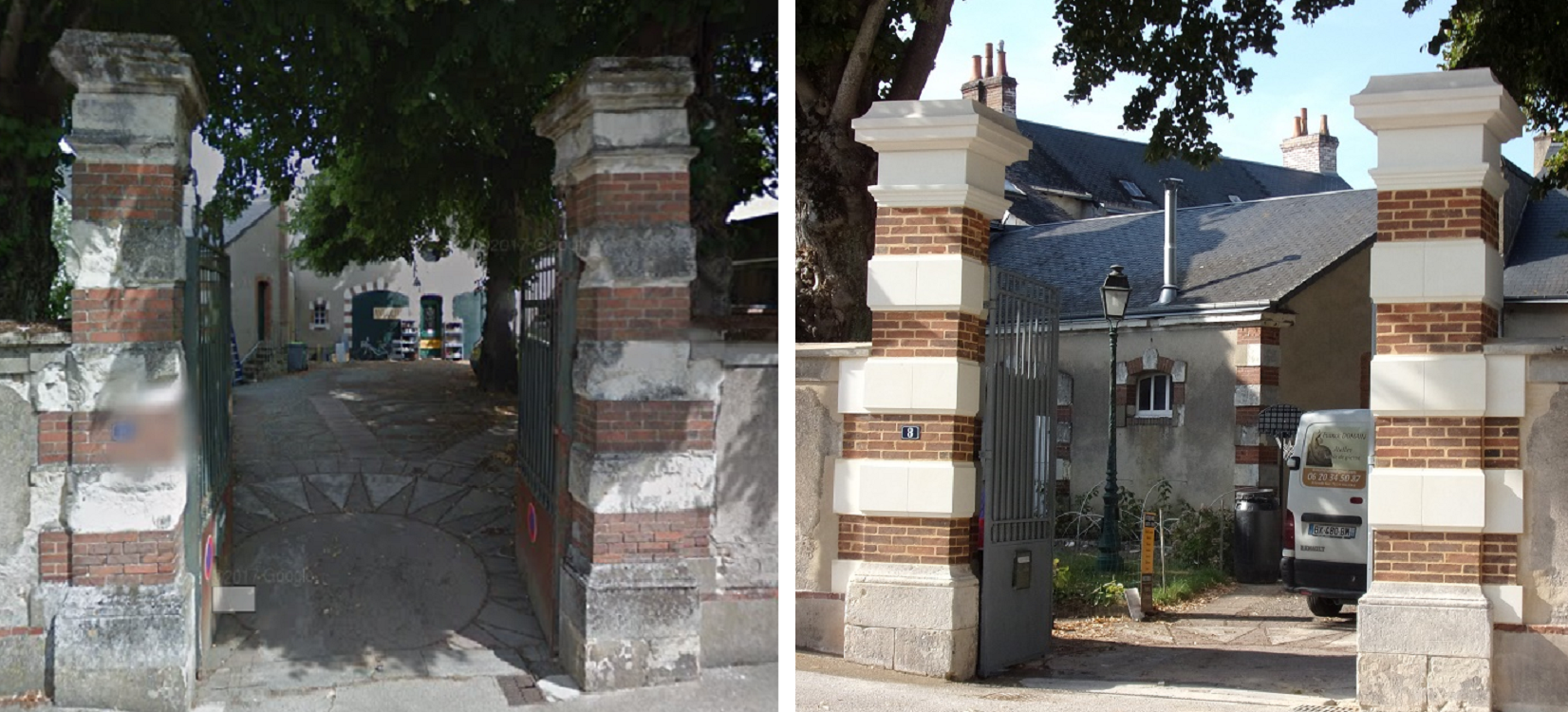 Restauration pilier en pierre
