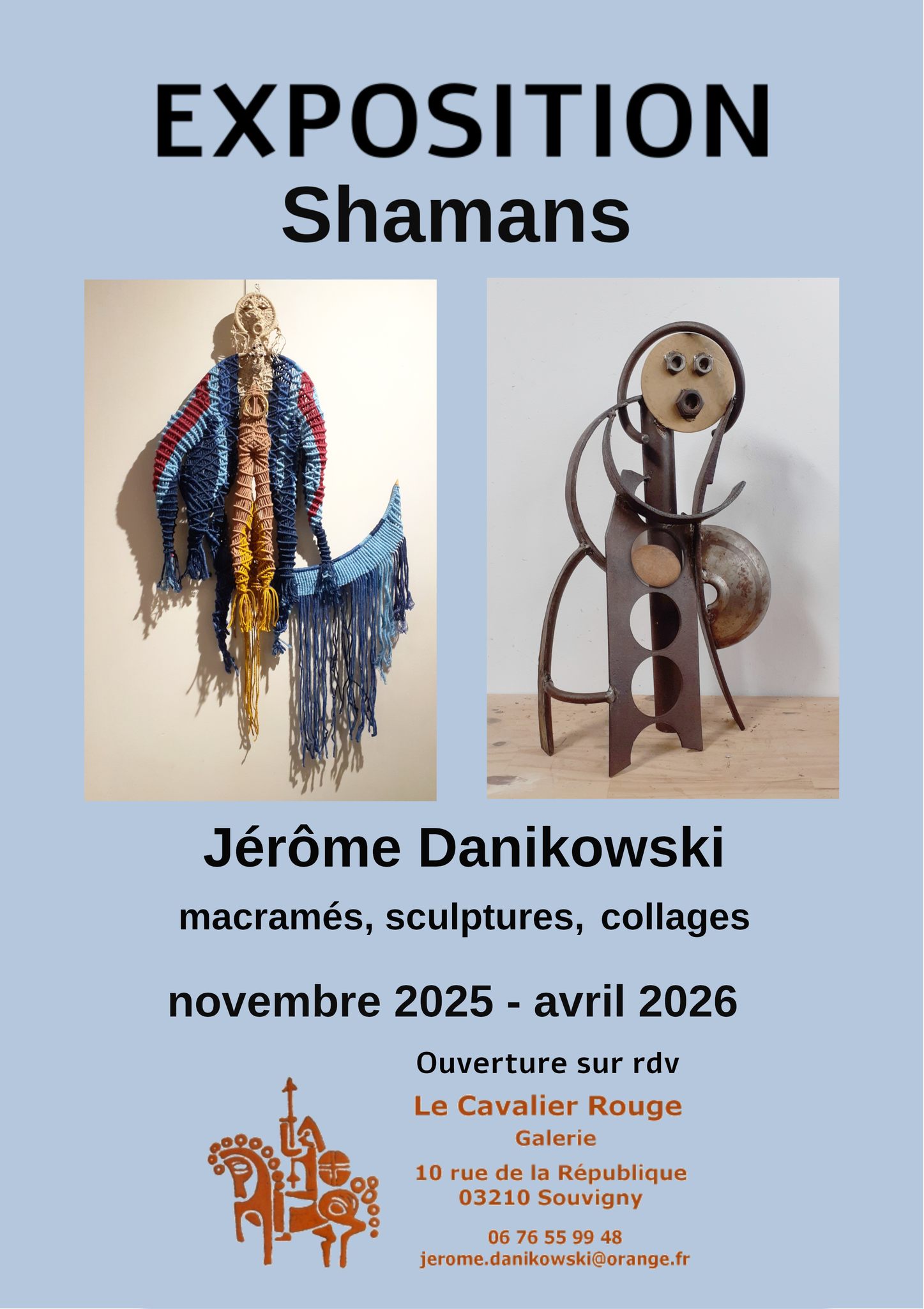 Shamans - exposition au Cavalier Rouge - novembre à avril 2026