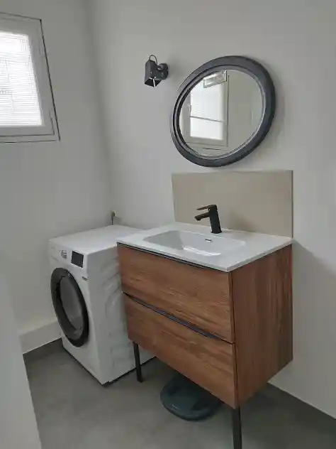 19 installation meuble vasque suspendu salle de bain a bouguenais