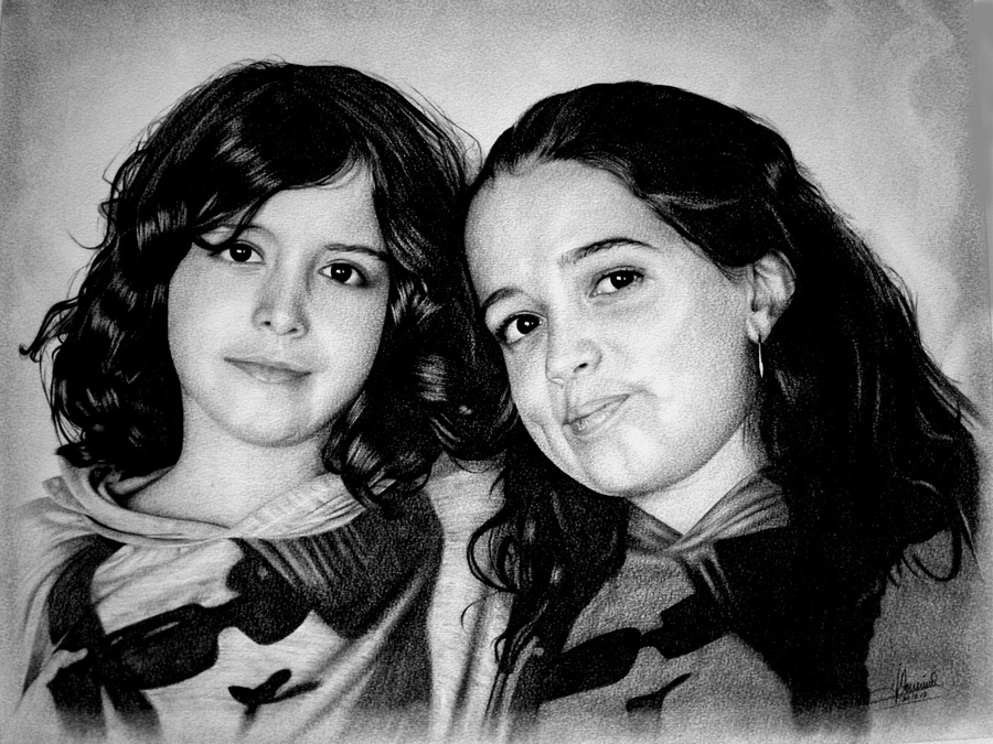 Portraits de soeurs
