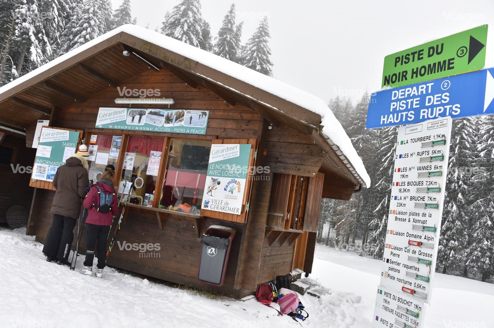 Gerardmer ambiance sur les pistes du domaine de ski nordique des bas rupts photo ergttrgtic thiebaut 1547134419