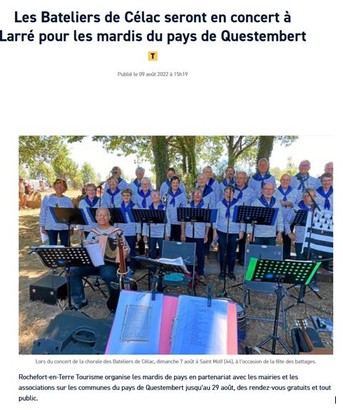 Article tlegramme
