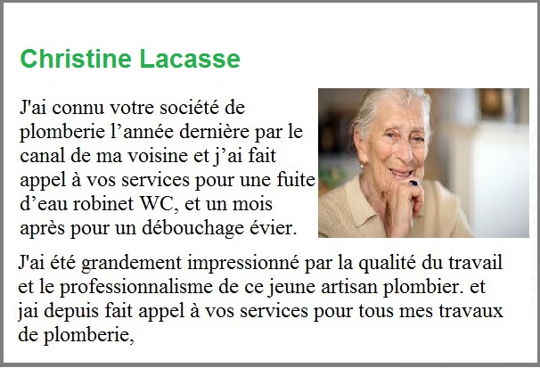 Avis plombier garges les gonesse 2 