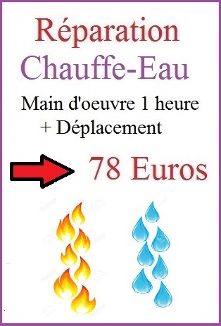 Réparation chauffe-eau Le Blanc-Mesnil