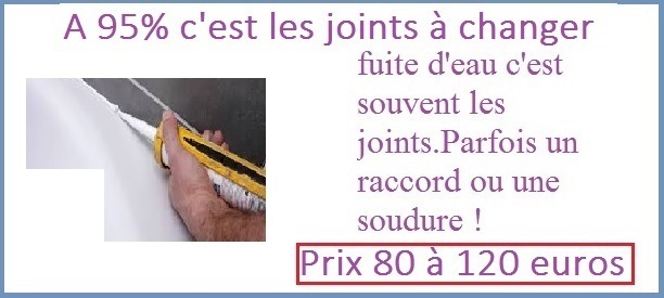 Changement de joint