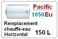 Remplacement chauffe eau pacific 150 Litres horizontal