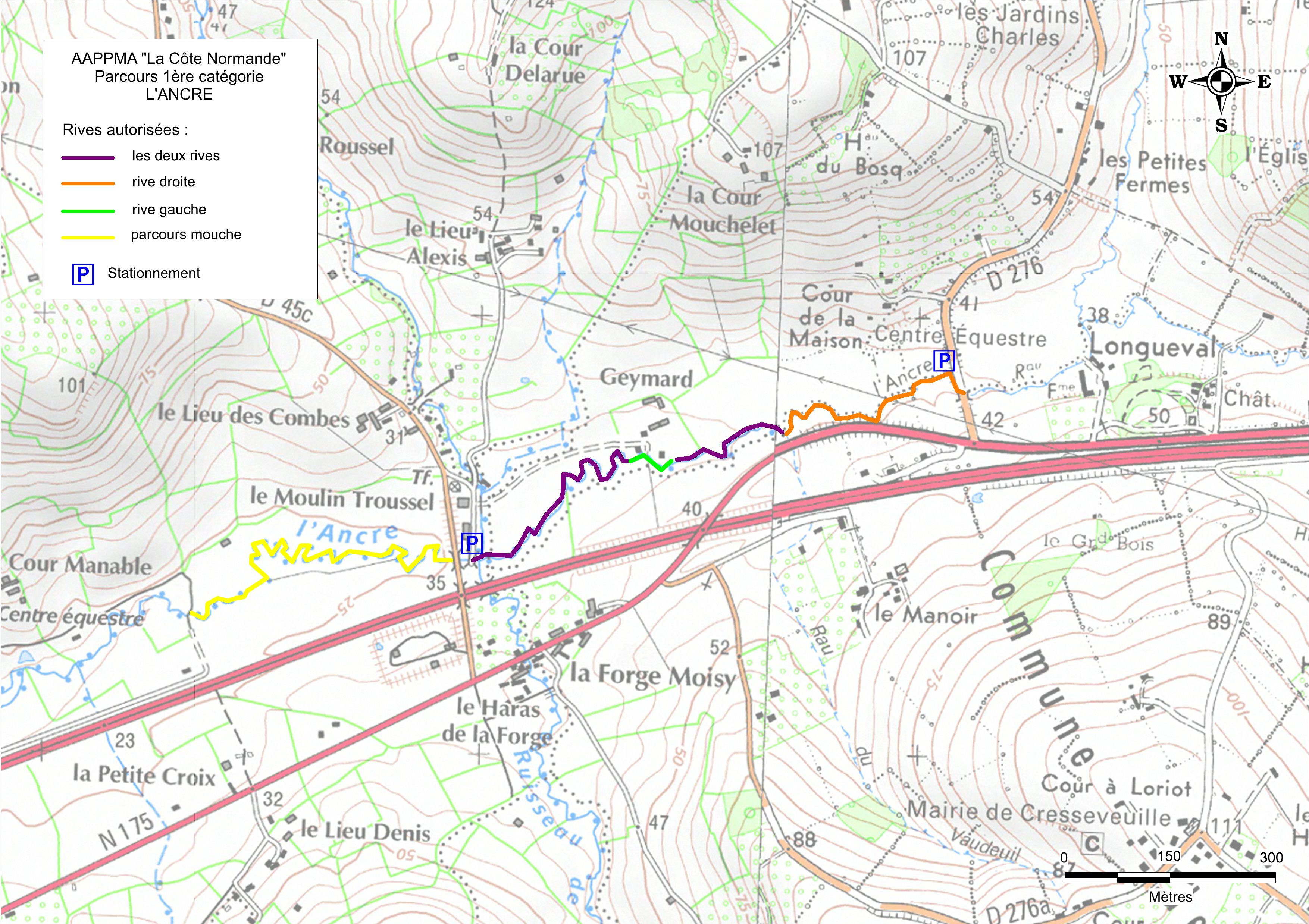 Parcours CN cat1 Ancre2