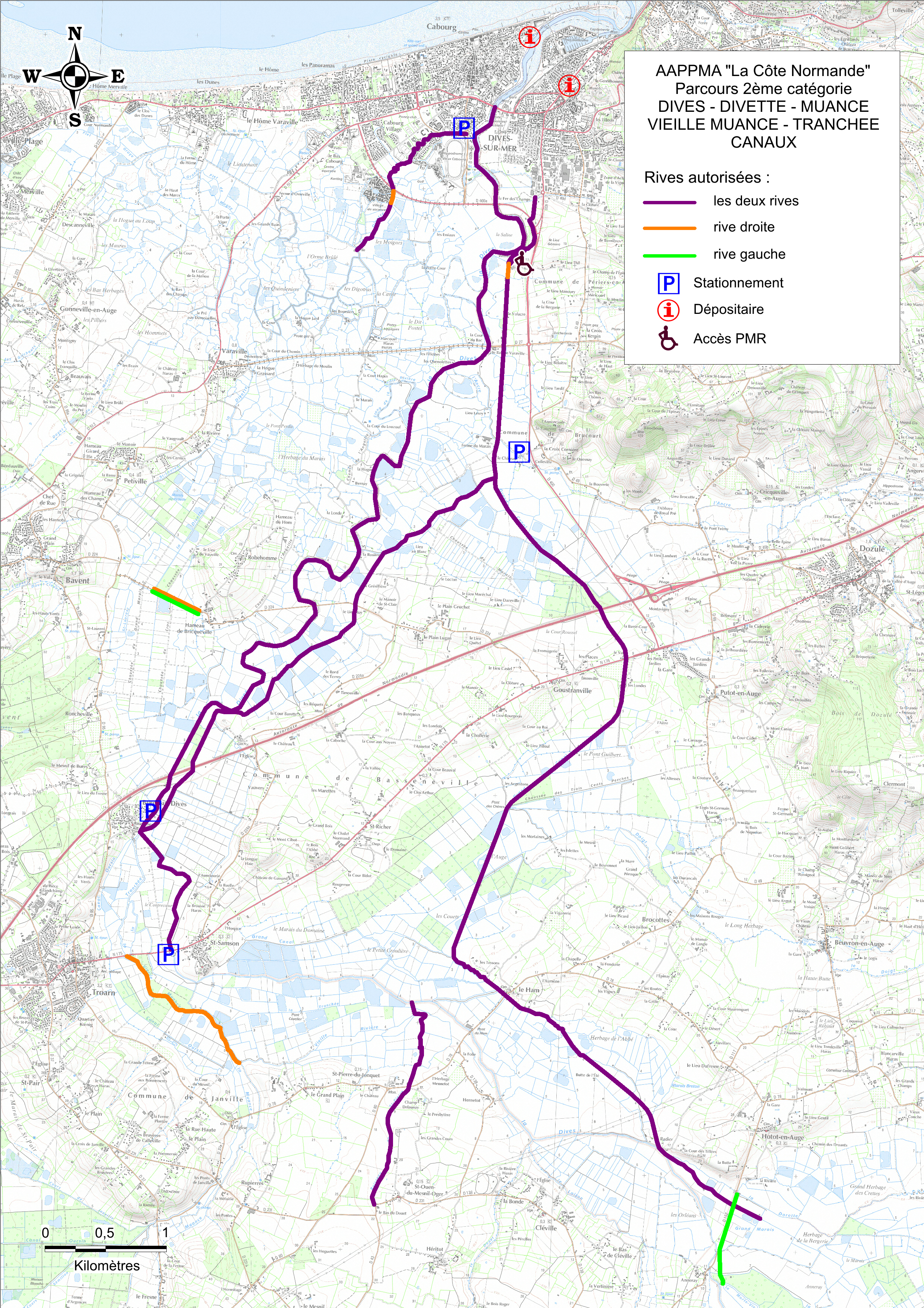 Parcours CN cat2