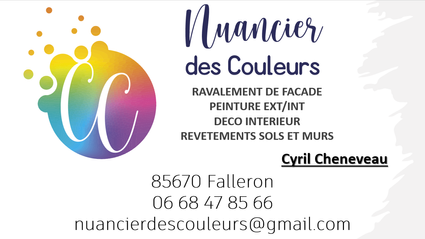 Nuancier des couleurs