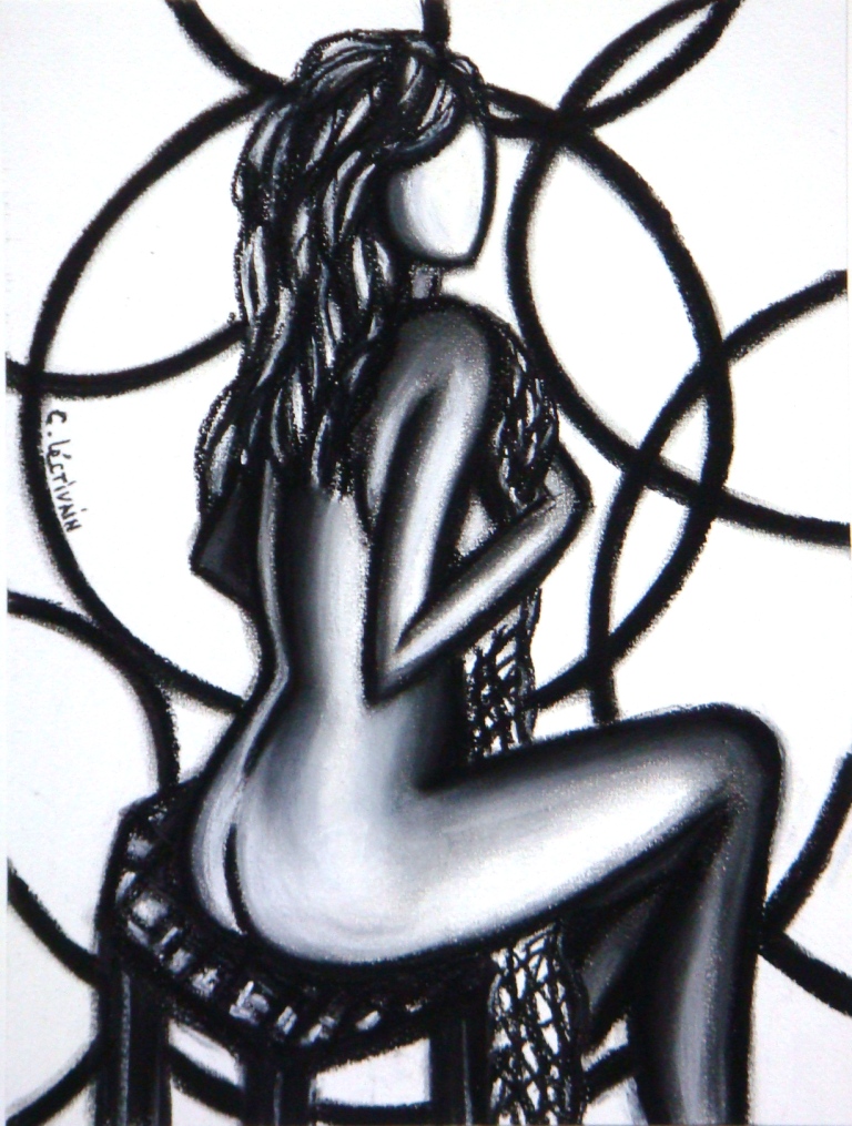 Le tabouret gris