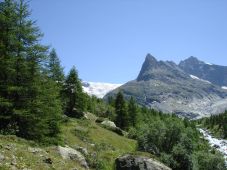 Randonnée en direction de la Bricola / Alpes valaisannes suisses