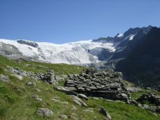 Glacier de Ferpècle dans les Alpes suisses / Photos de Suisse