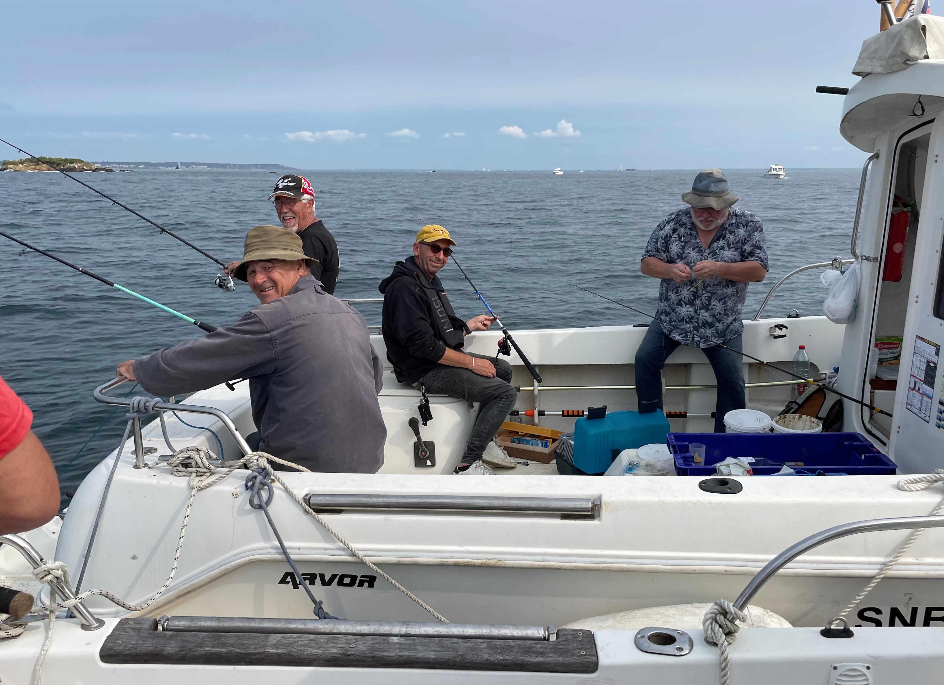 Allons à la pêche, allons pêcher... nous y avons enfin été !