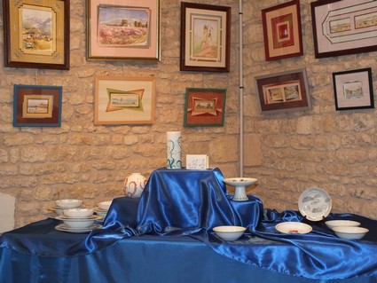 Peinture sur porcelaine 1