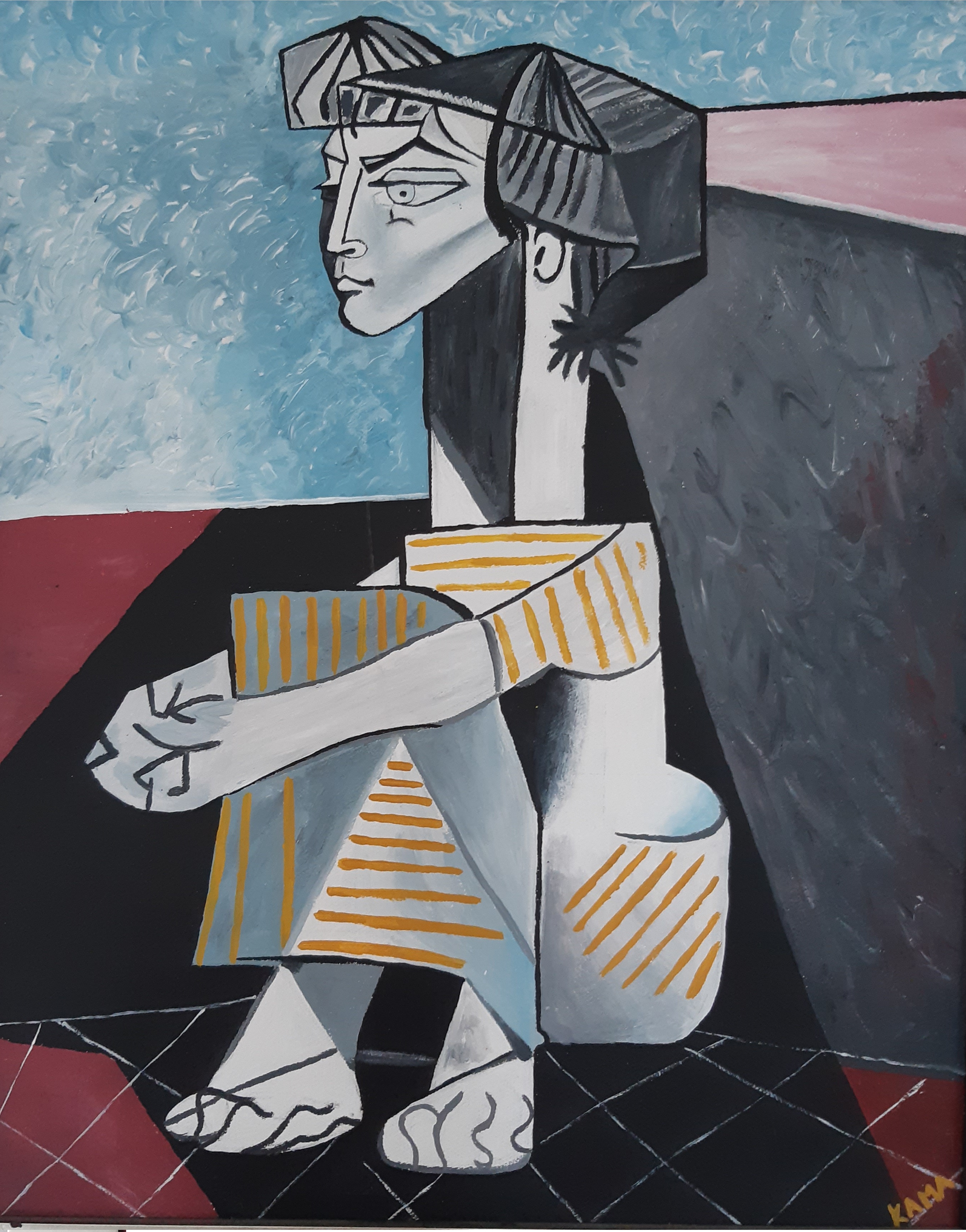 Picasso femme egyptienne