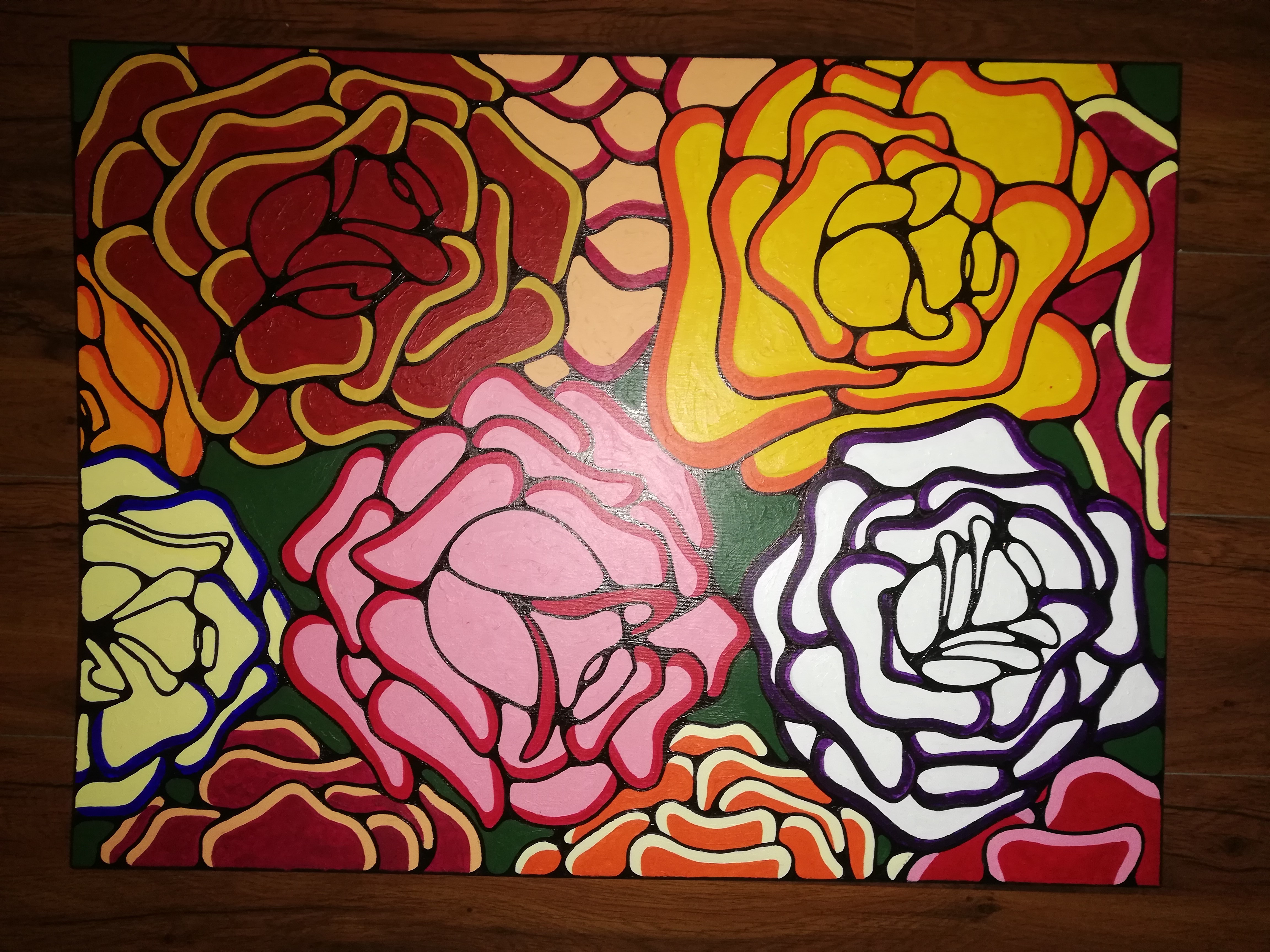 Roseraie 60x80 2020