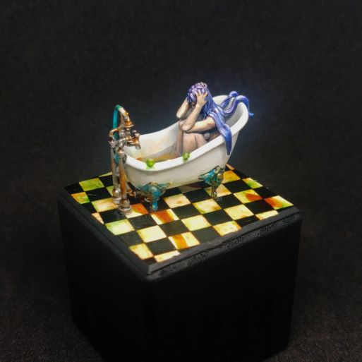 Alice avec baignoire - Great Grimoire
Peinture Par Reso974